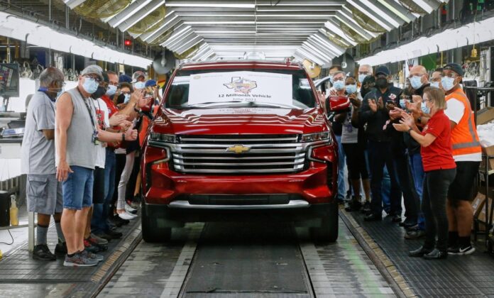 GM Arlington Assembly 12 Millionth Vehicle
