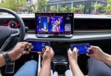 Volkswagen presenta el “AirConsole”, un sistema de videojuegos integrado en el vehículo, para ciertos modelos del año 2027